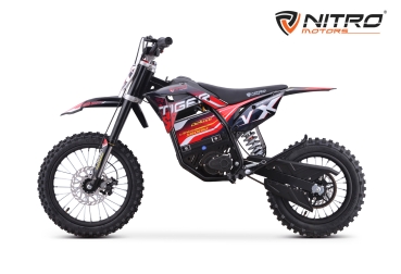 Nitro Motors 1600W Eco Dirtbike Tiger VX 48V 13Ah Lithium 14"12"